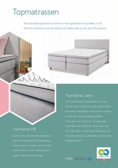 Beter Bed Element brochure. Page 16