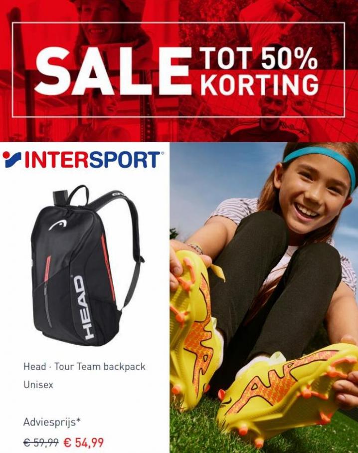 Sale Tot 50% Korting. Intersport. Week 40 (2022-10-15-2022-10-15)