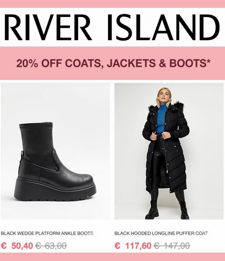 20% Off Coats, Jackets & Boots*. Page 2