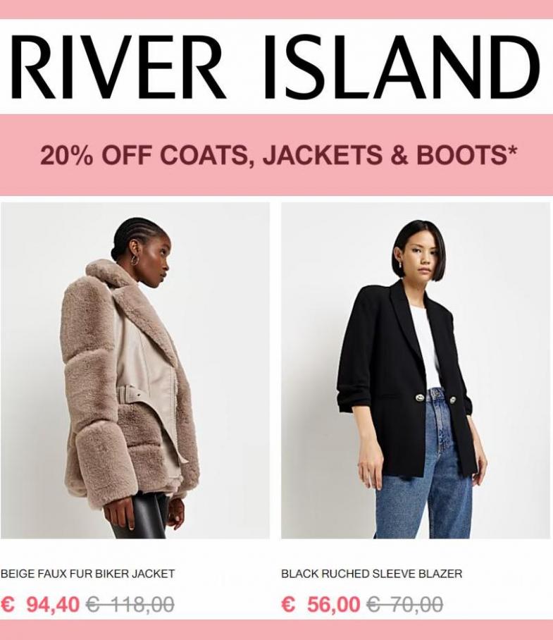 20% Off Coats, Jackets & Boots*. Page 9