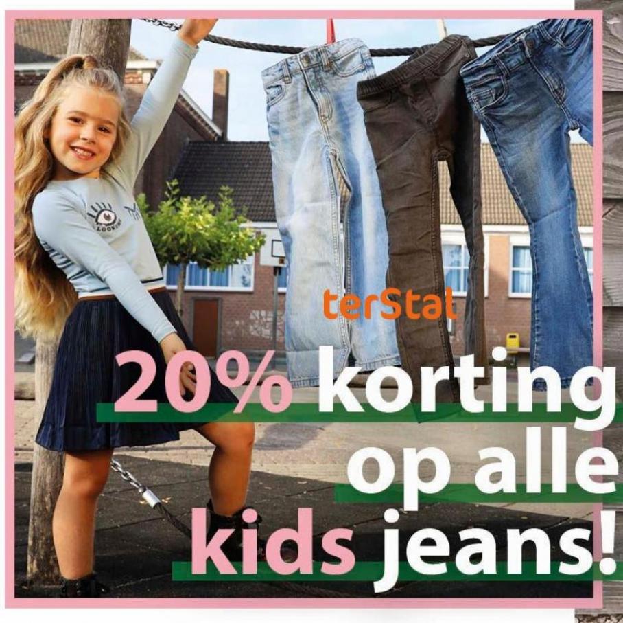 20% Korting op alle kids jeans!. Ter Stal. Week 41 (2022-10-22-2022-10-22)