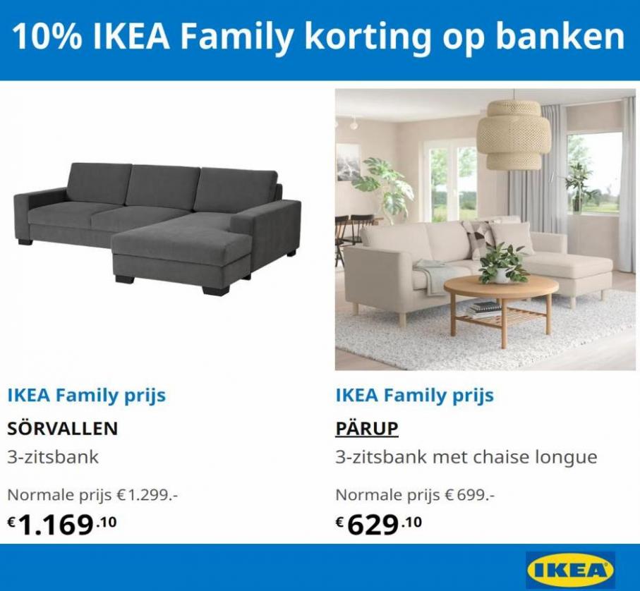 10% IKEA Family Korting op banken. Page 9