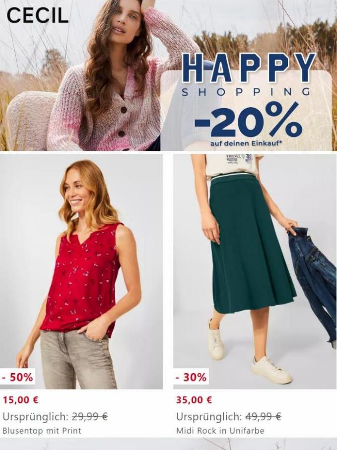 Happy Shopping Days -20%*. Page 3