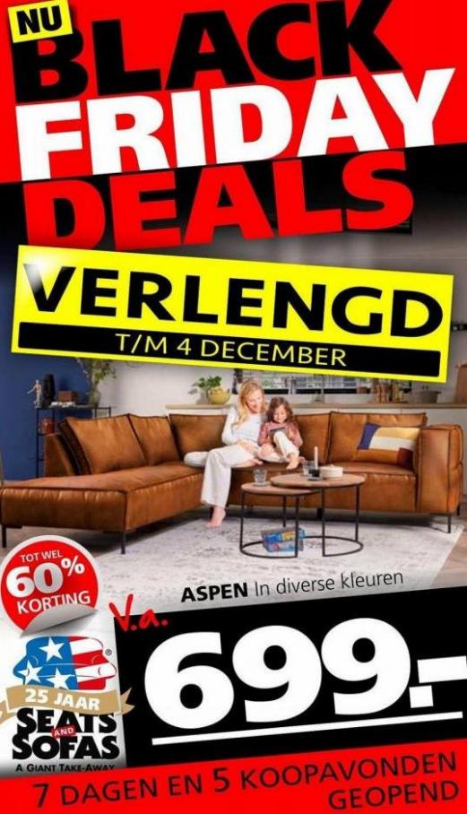 Black Friday Deals Verlengd. Seats and Sofas. Week 48 (2022-12-04-2022-12-04)
