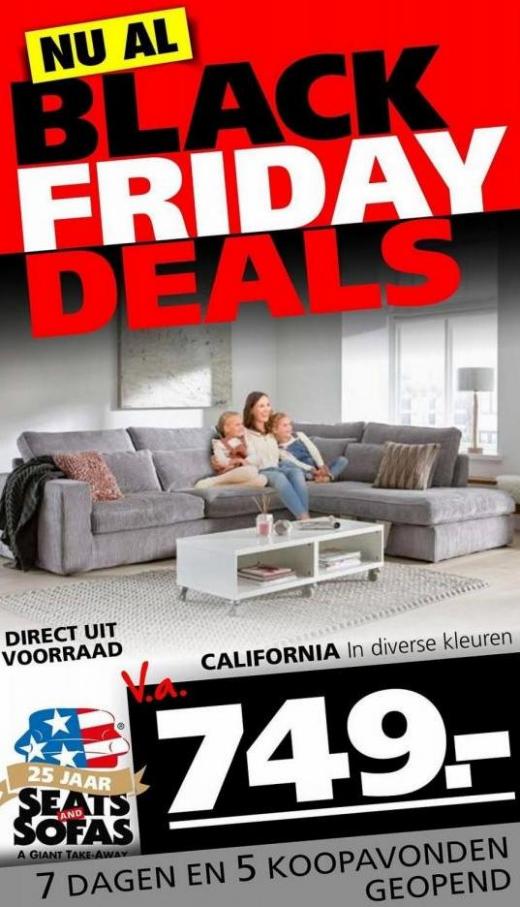 Black Friday Deals. Seats and Sofas. Week 44 (2022-11-06-2022-11-06)
