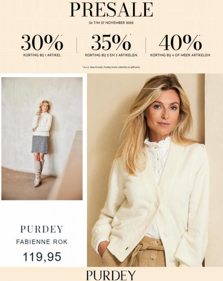 Purdey Pre-Sale. Purdey. Week 47 (2022-11-27-2022-11-27)