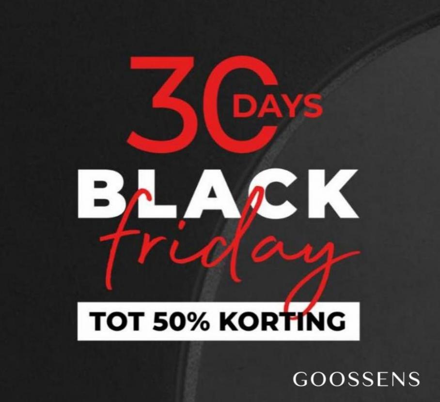 30 Days Black Friday. Goossens. Week 45 (2022-11-21-2022-11-21)