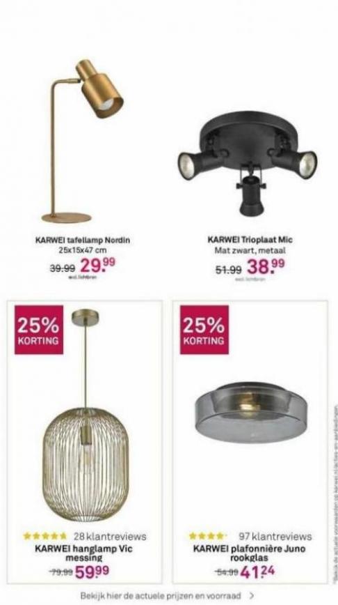25% Korting op alle Verlichting. Page 3