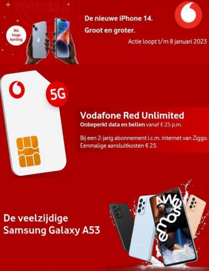 Vodafone Aanbiedingen. Vodafone. Week 50 (2023-01-08-2023-01-08)