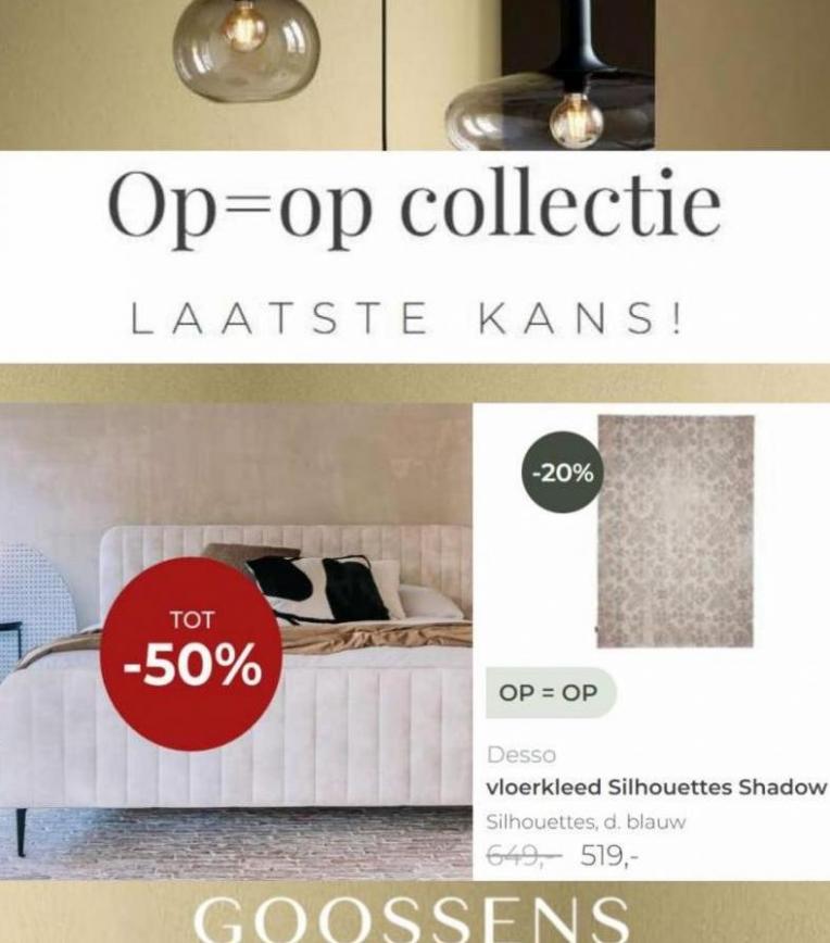Op= op collectie Laatste Kans!. Goossens. Week 50 (2022-12-25-2022-12-25)