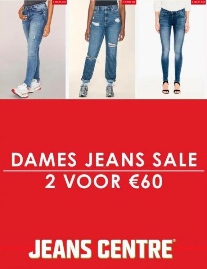 Dames Jean Sale 2 voor €60. Jeans Centre. Week 52 (2023-01-08-2023-01-08)