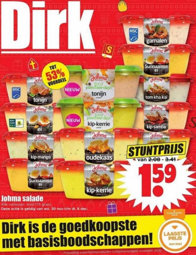 Dirk Stuntprijs. Dirk. Week 48 (2022-12-06-2022-12-06)