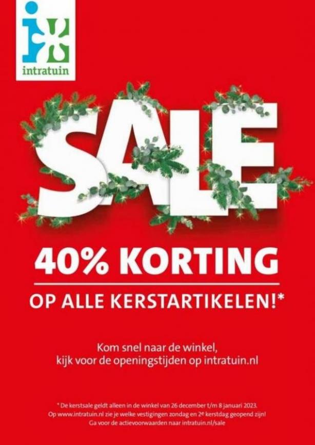 Sale 40% Korting. Page 1