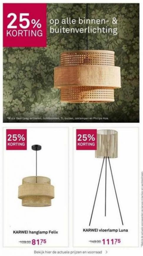 25% Korting op alle Verlichting. Page 2