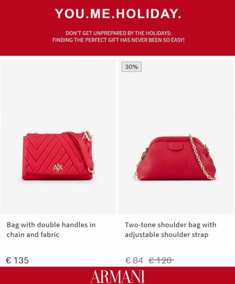 Armani Exchange Gift Guide. Page 7
