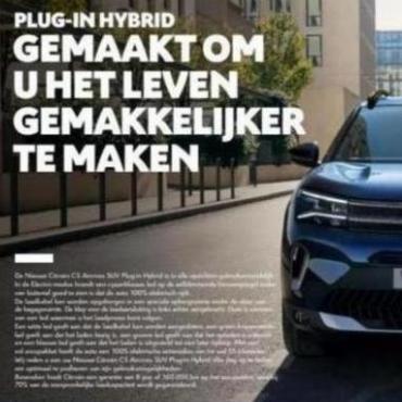 Citroën Nieuwe C5 Aircross SUV Hybrid. Page 52