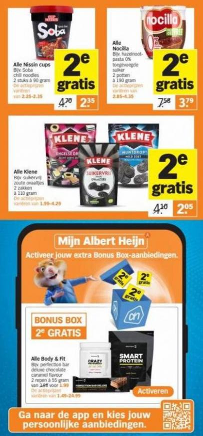 Albert Heijn Bonusfolder. Page 9