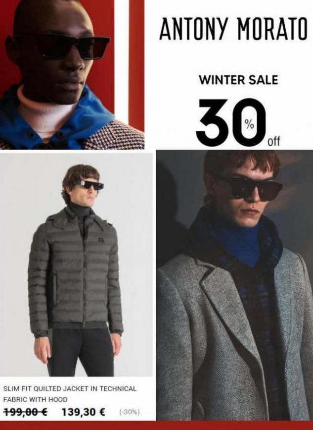 Winter Sale 30% Off. Antony Morato. Week 2 (2023-01-24-2023-01-24)