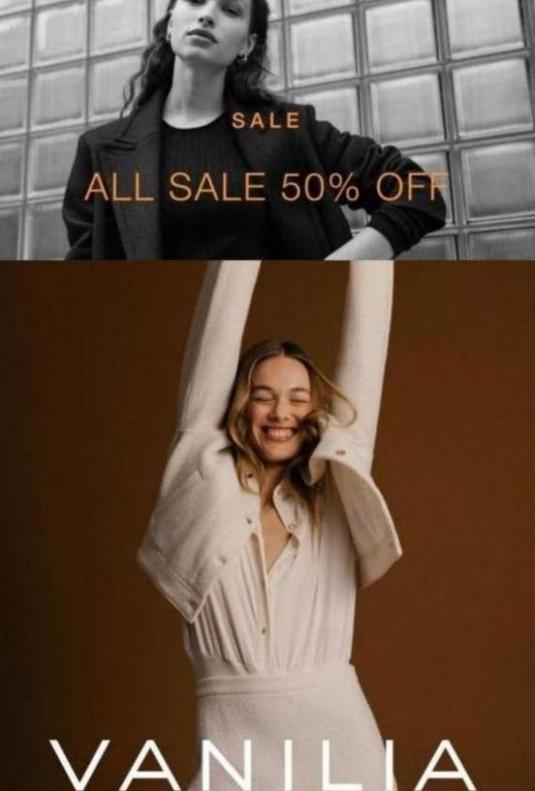 All Sale 50% Off. Vanilia. Week 2 (2023-01-21-2023-01-21)