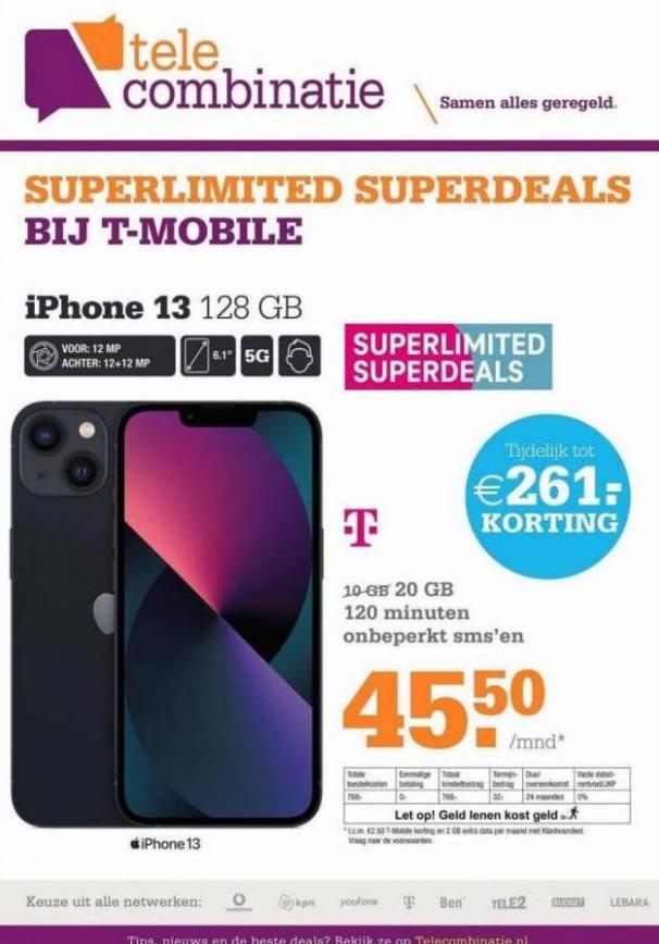 Superlimited Superdeals bij T-Mobile. Telecombinatie. Week 4 (2023-02-02-2023-02-02)