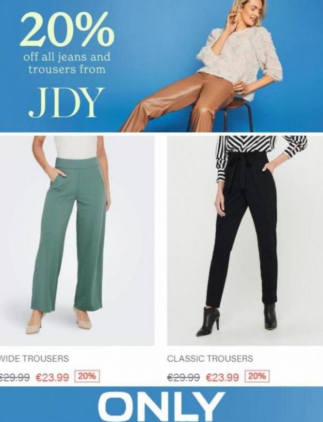 20% Off all Jeans & Trousers from JDY. Page 2