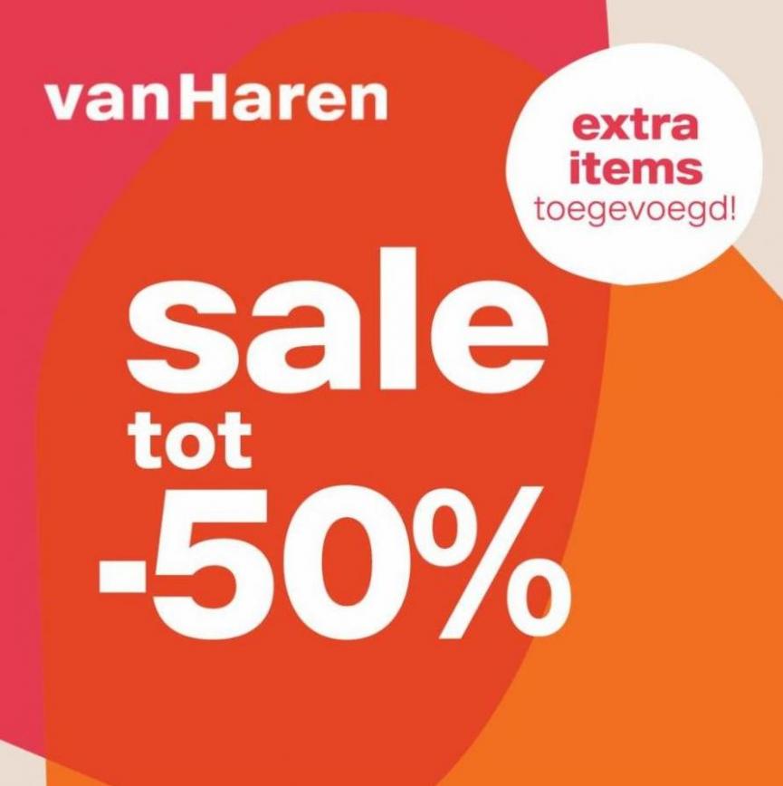 Sale Tot -50% Extra Items!. vanHaren. Week 2 (2023-01-20-2023-01-20)