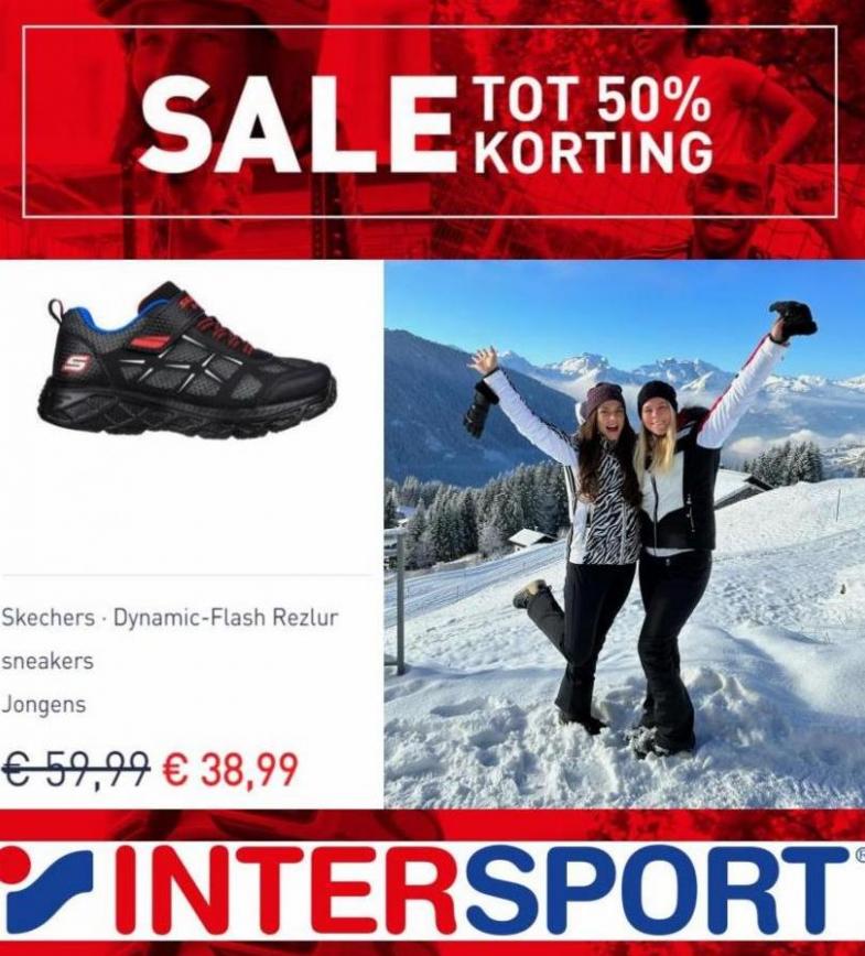 Sale Tot 50% Korting. Intersport. Week 3 (2023-01-30-2023-01-30)
