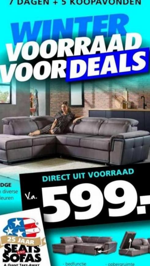 Winter Vooraad VoorDeals. Seats and Sofas. Week 52 (2023-01-08-2023-01-08)