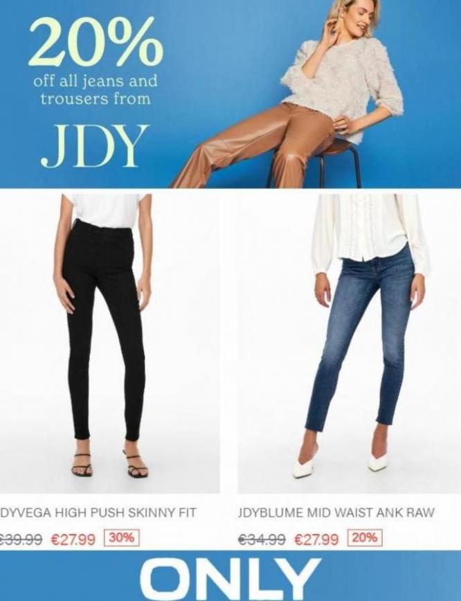 20% Off all Jeans & Trousers from JDY. Page 7
