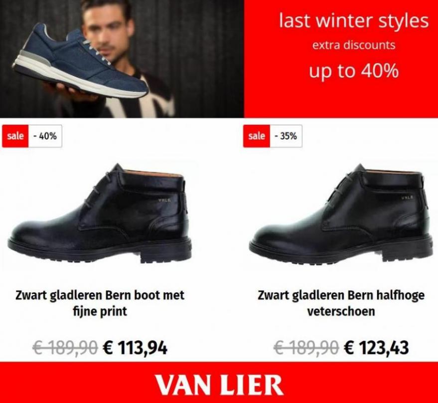 Last Winter Styles up to 40%. Page 5