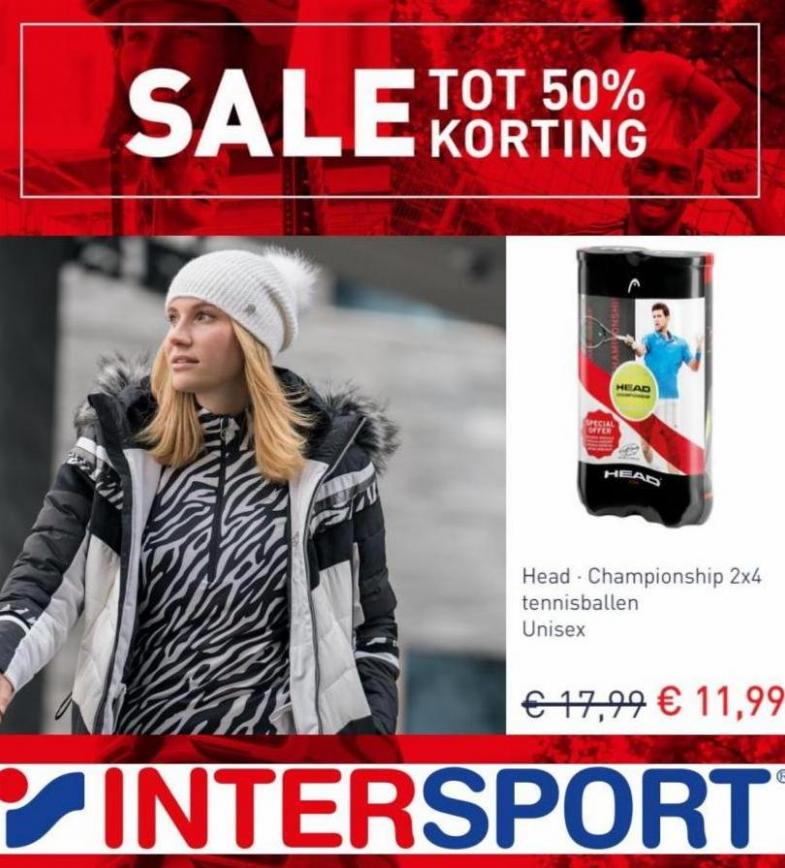 Sale Tot 50% Korting. Intersport. Week 2 (2023-01-20-2023-01-20)