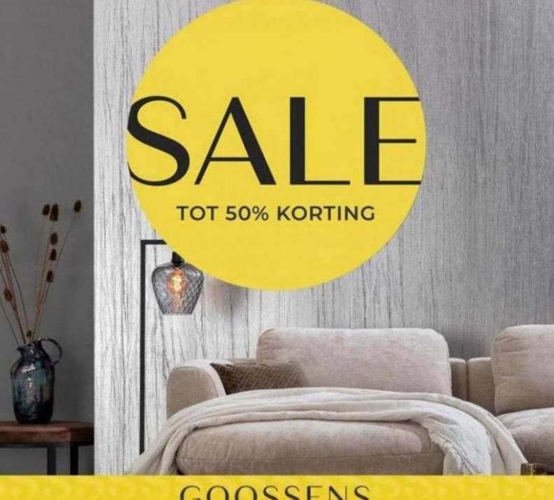 Sale Tot 50% Korting. Goossens. Week 1 (2023-01-15-2023-01-15)