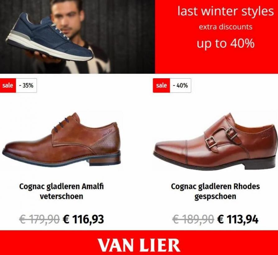 Last Winter Styles up to 40%. Page 3