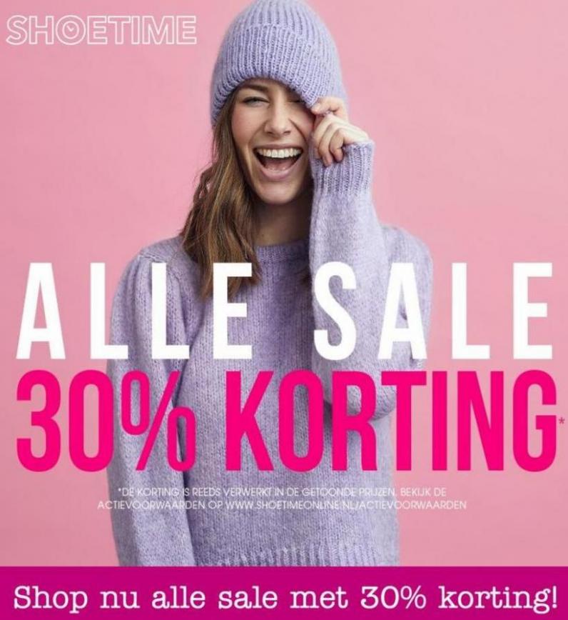 Alle Sale 30% Korting. Shoetime. Week 4 (2023-02-04-2023-02-04)