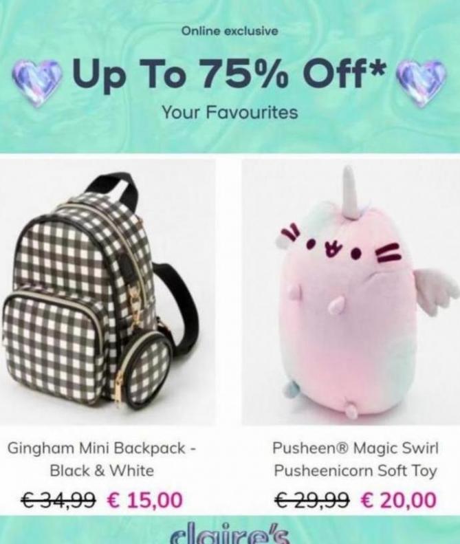 Up To 75% Off*. Page 3