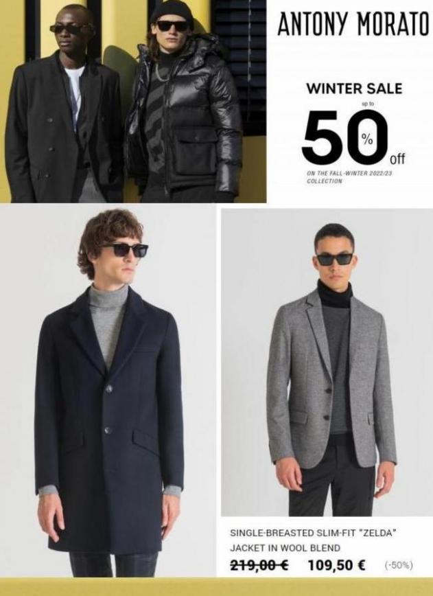 Winter Sale up to 50% Off. Antony Morato. Week 4 (2023-02-04-2023-02-04)