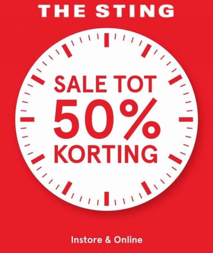 Sale Tot 50% Korting. The Sting. Week 2 (2023-01-17-2023-01-17)