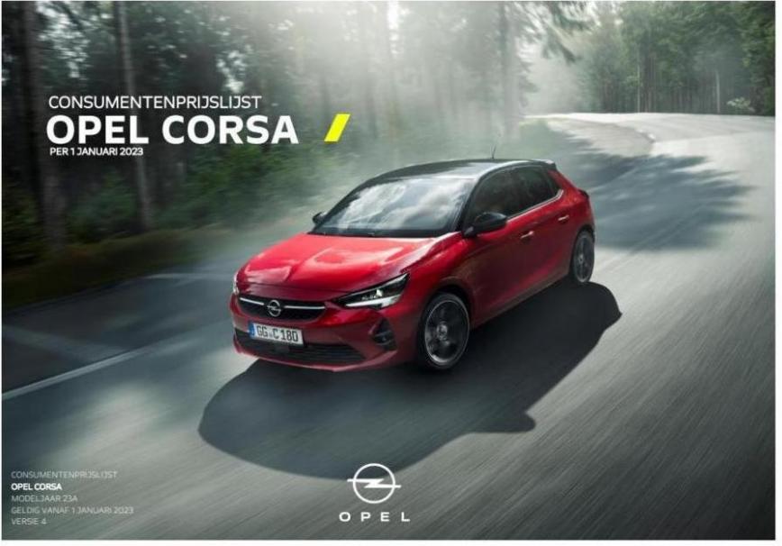 Corsa Prijslist. Opel. Week 3 (2023-02-28-2023-02-28)