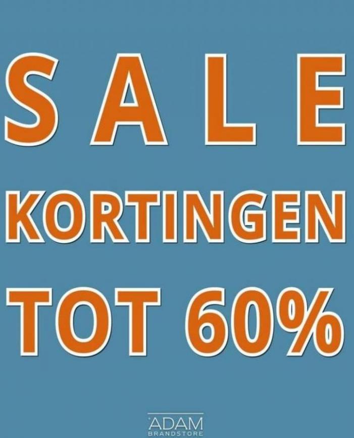 Sale Kortingen Tot 60%. Adam Brandstore. Week 4 (2023-02-06-2023-02-06)