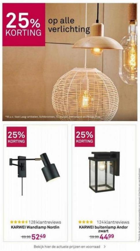 25% Korting op alle verlichting*. Page 2