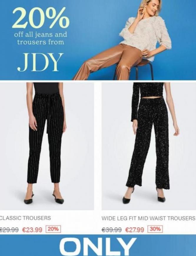 20% Off all Jeans & Trousers from JDY. Page 6