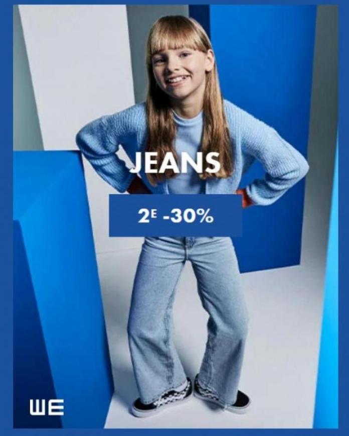 Jeans 2e -30%. We Fashion. Week 6 (2023-02-17-2023-02-17)