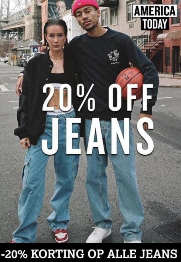 20% Off Jeans. America Today. Week 39 (-)