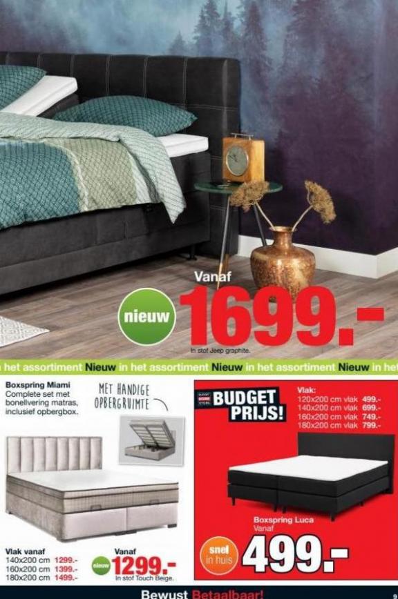 Budget Home Store folder. Page 9