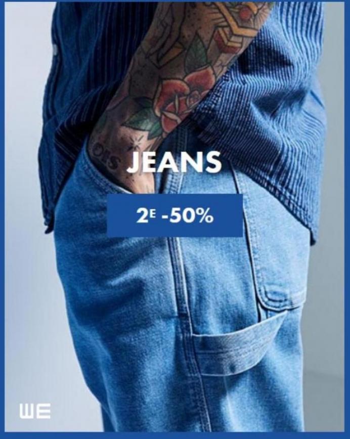 Jeans 2e -50% // Heren. We Fashion. Week 7 (2023-02-27-2023-02-27)