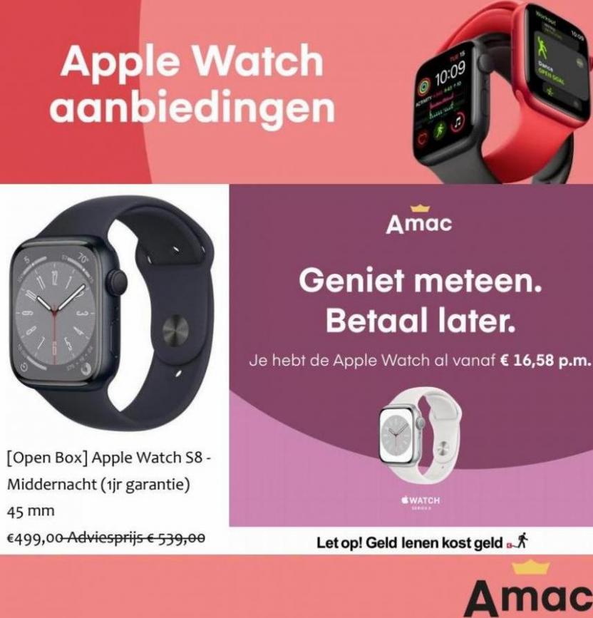 Apple Watch Aanbiedingen. Amac. Week 7 (2023-02-28-2023-02-28)