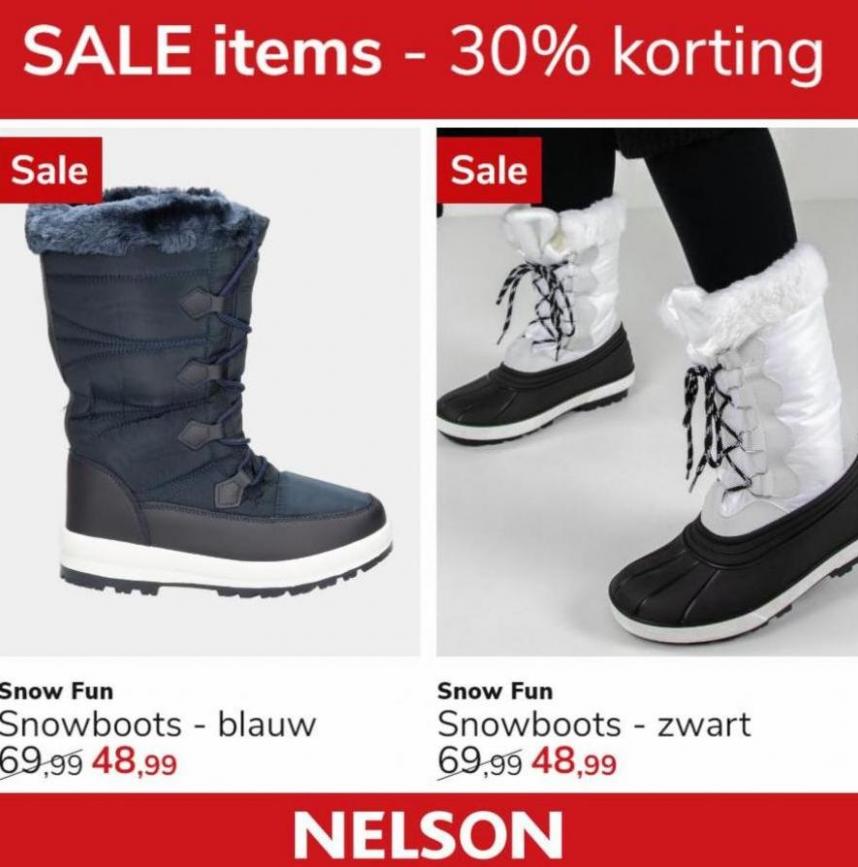30% Korting op Alle Snowboots*. Page 9