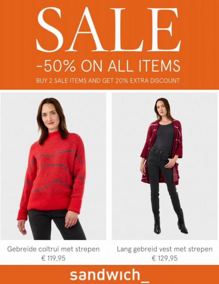 Sale -50% on Alle Items*. Page 9