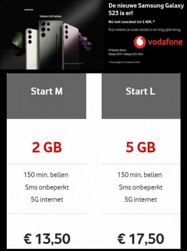 Vodafone Aanbiedingen. Page 4
