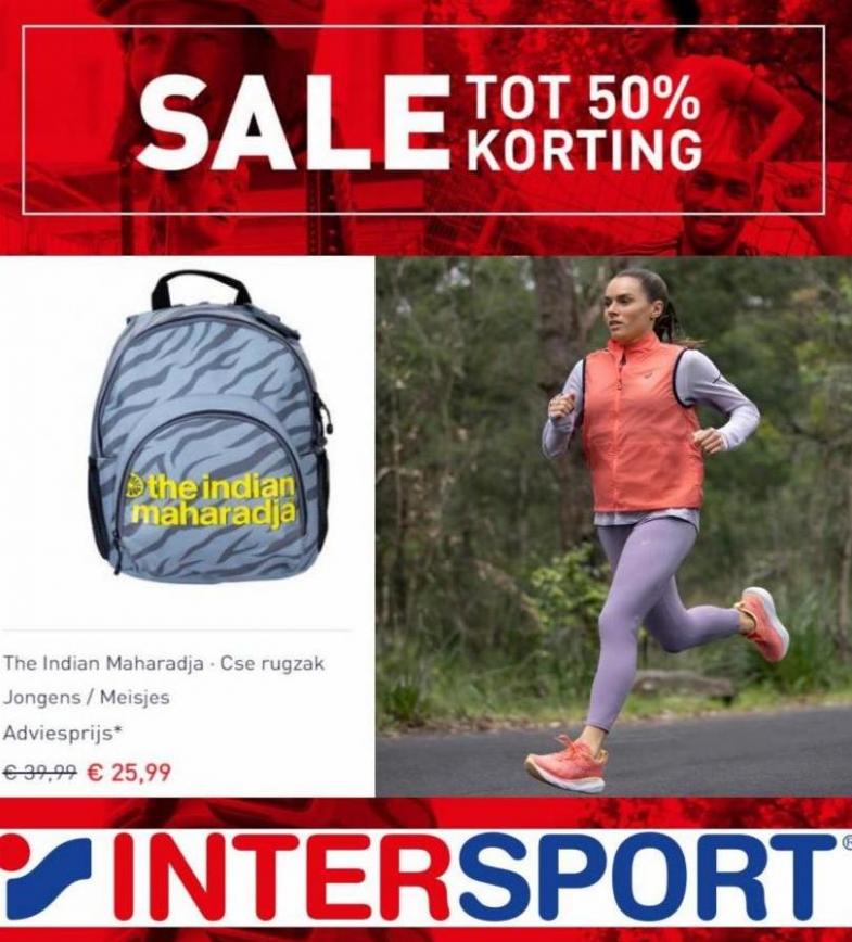 Sale Tot 50% Korting. Intersport. Week 7 (2023-02-20-2023-02-20)